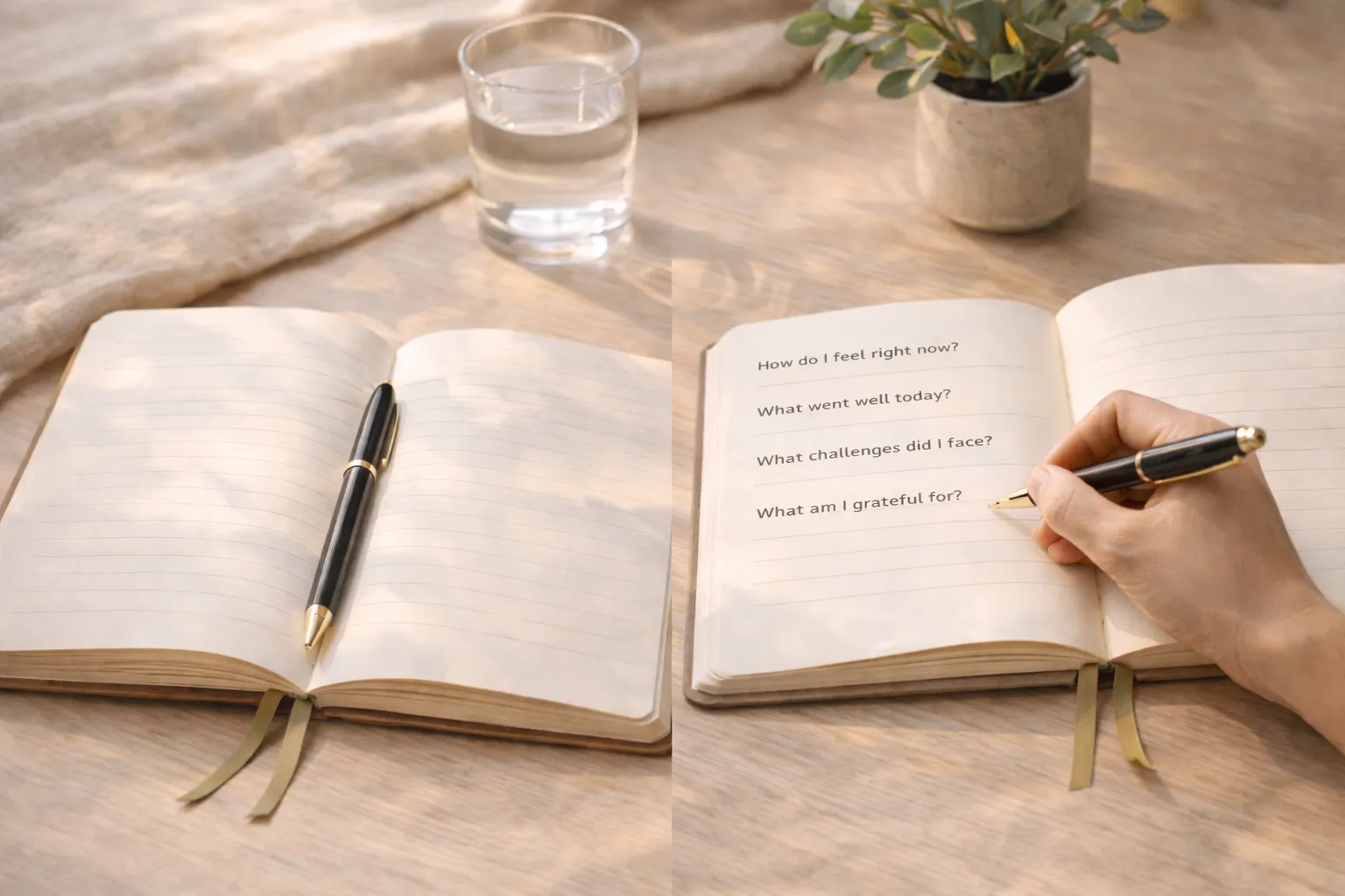 Free Writing vs. Guided Journaling
